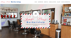 Desktop Screenshot of kingsparkbarbershop.com